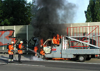 LKW-Brand