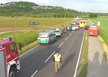 Schwerer VU auf der B 295