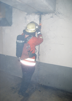 Rauchentwicklung in der Rathaustiefgarage