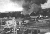 Großbrand in Chemiefabrik