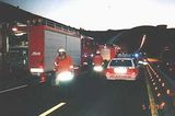 PKW-Brand im Engelbergtunnel