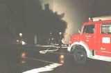 Brand in Tiefgarage